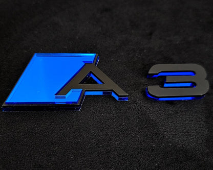 Audi A series Mirror Rear Badge