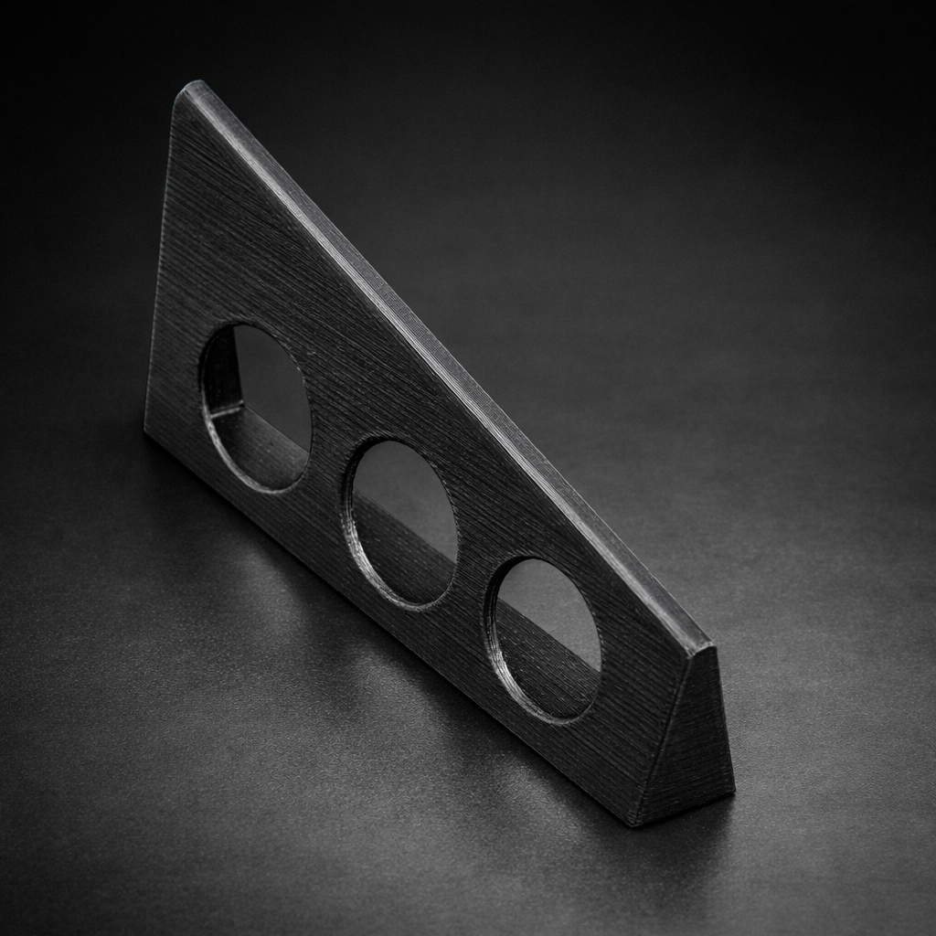 BMW E30 — Triple Center Console Gauge Pod