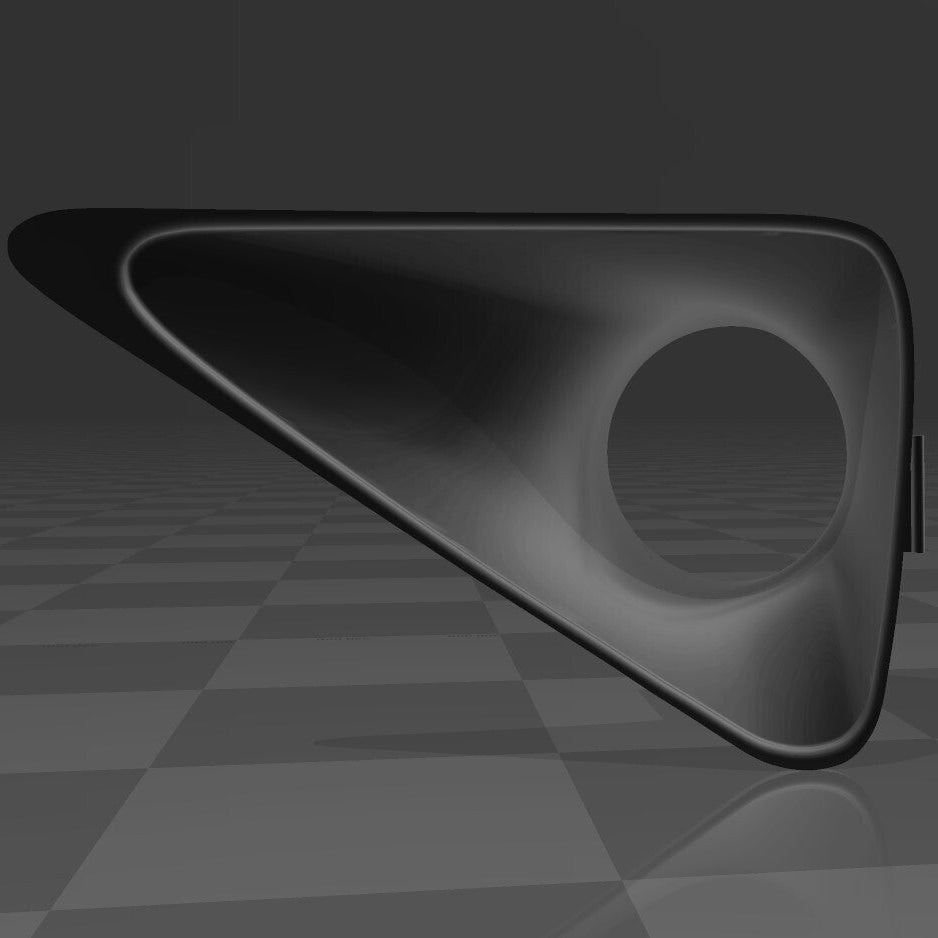 HONDA CIVIC TYPE R FN2 2007–2011 FOGLIGHT INTAKE SCOOP
