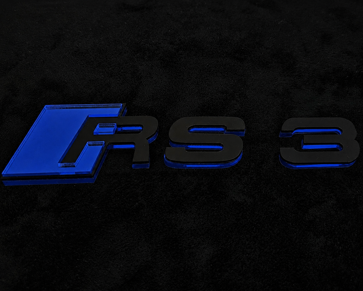 Audi RS series Mirror Rear Badge