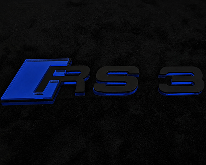 Audi RS series Mirror Rear Badge