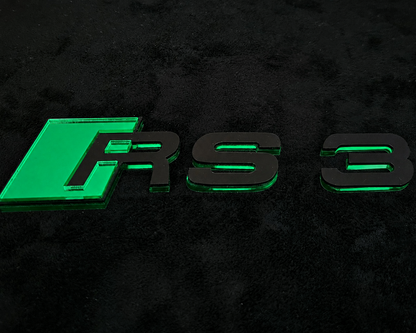 Audi RS series Mirror Rear Badge