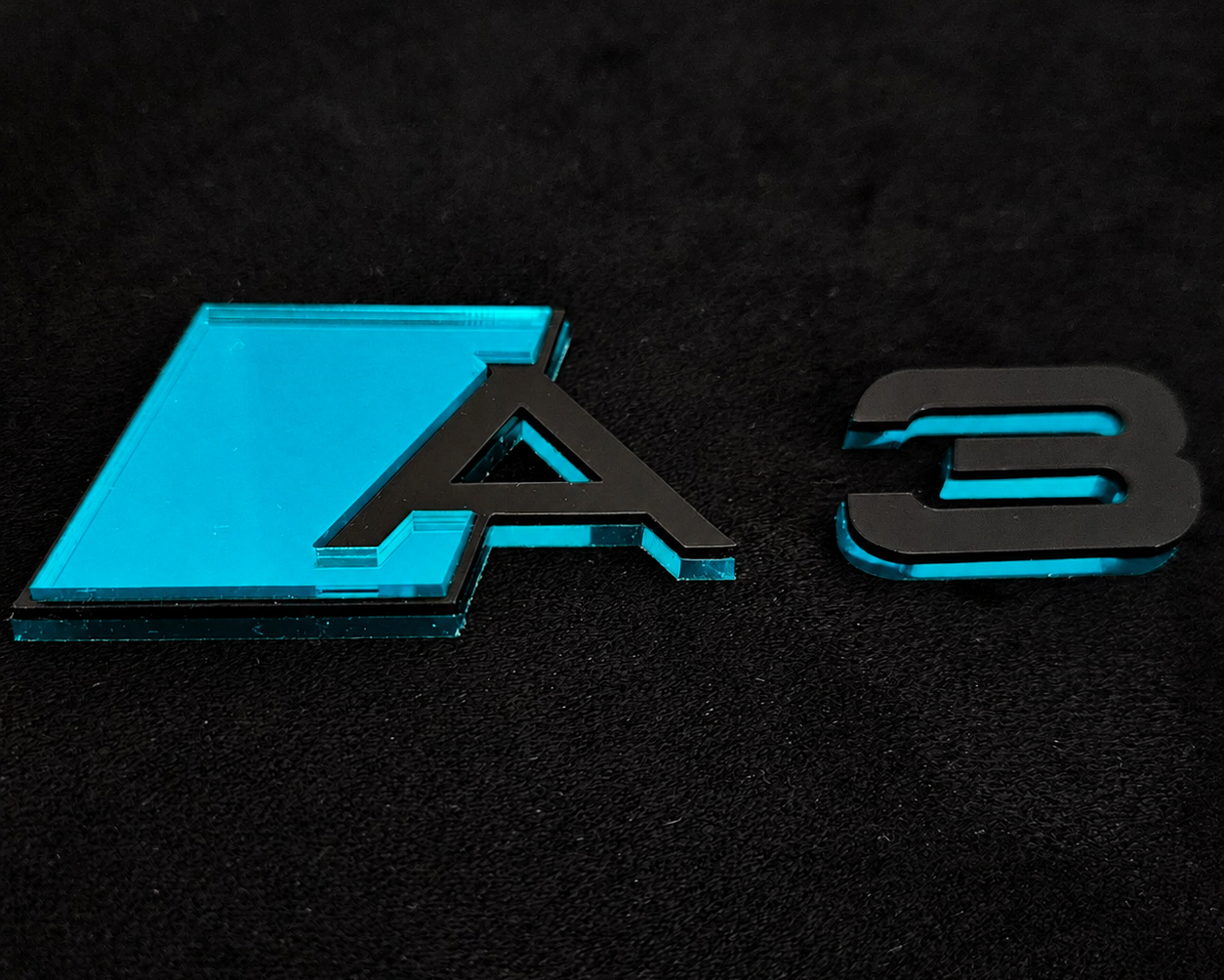 Audi A series Mirror Rear Badge