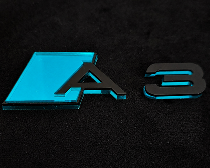 Audi A series Mirror Rear Badge