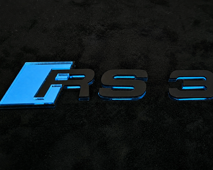Audi RS series Mirror Rear Badge