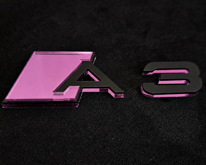 Audi A series Mirror Rear Badge